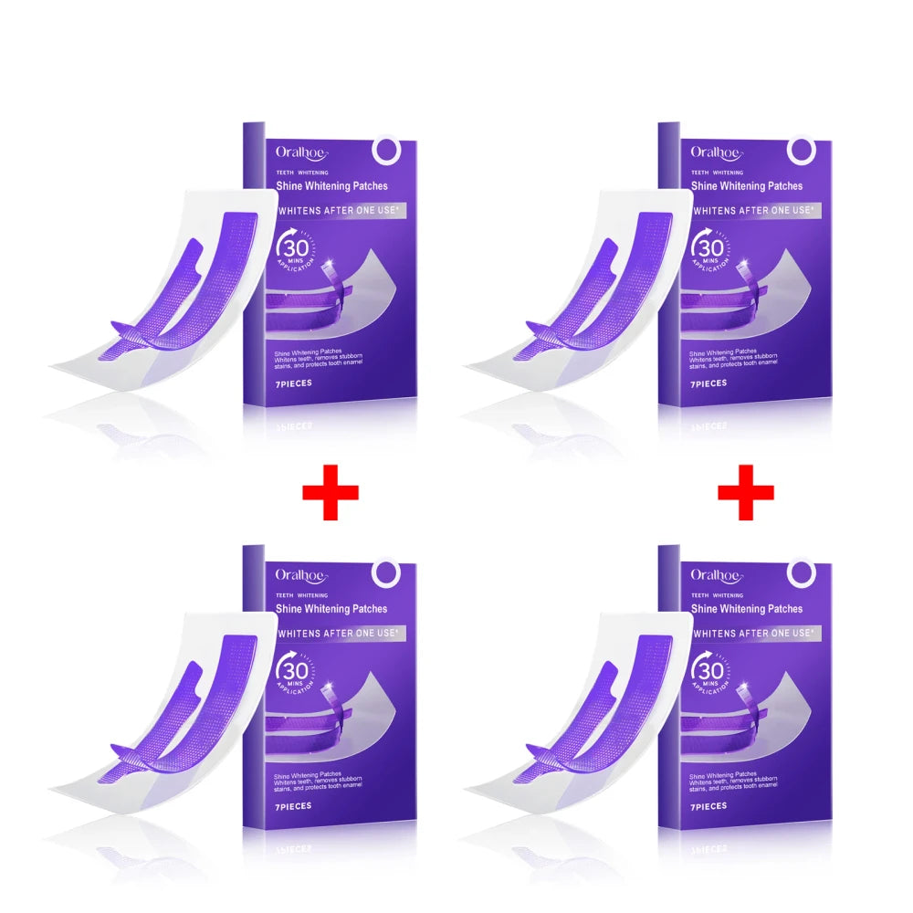 Purple Teeth Whitening Strips