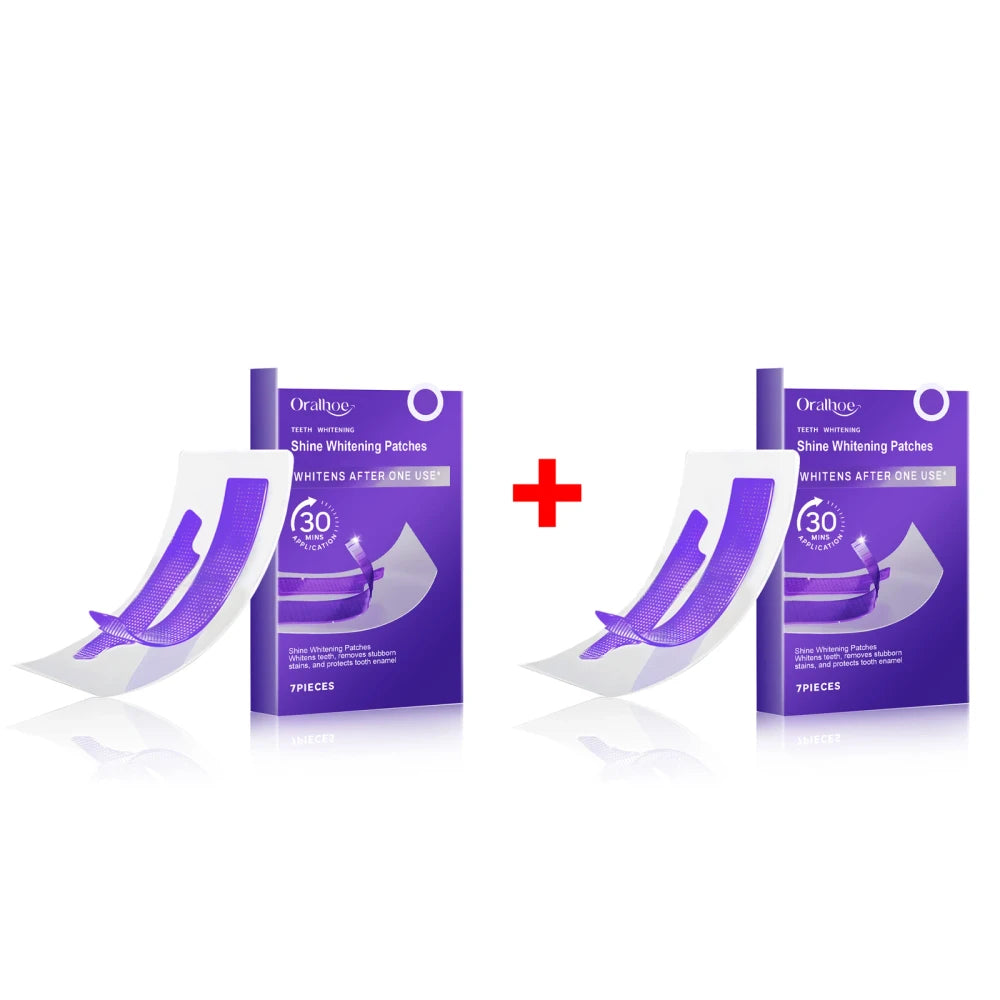 Purple Teeth Whitening Strips