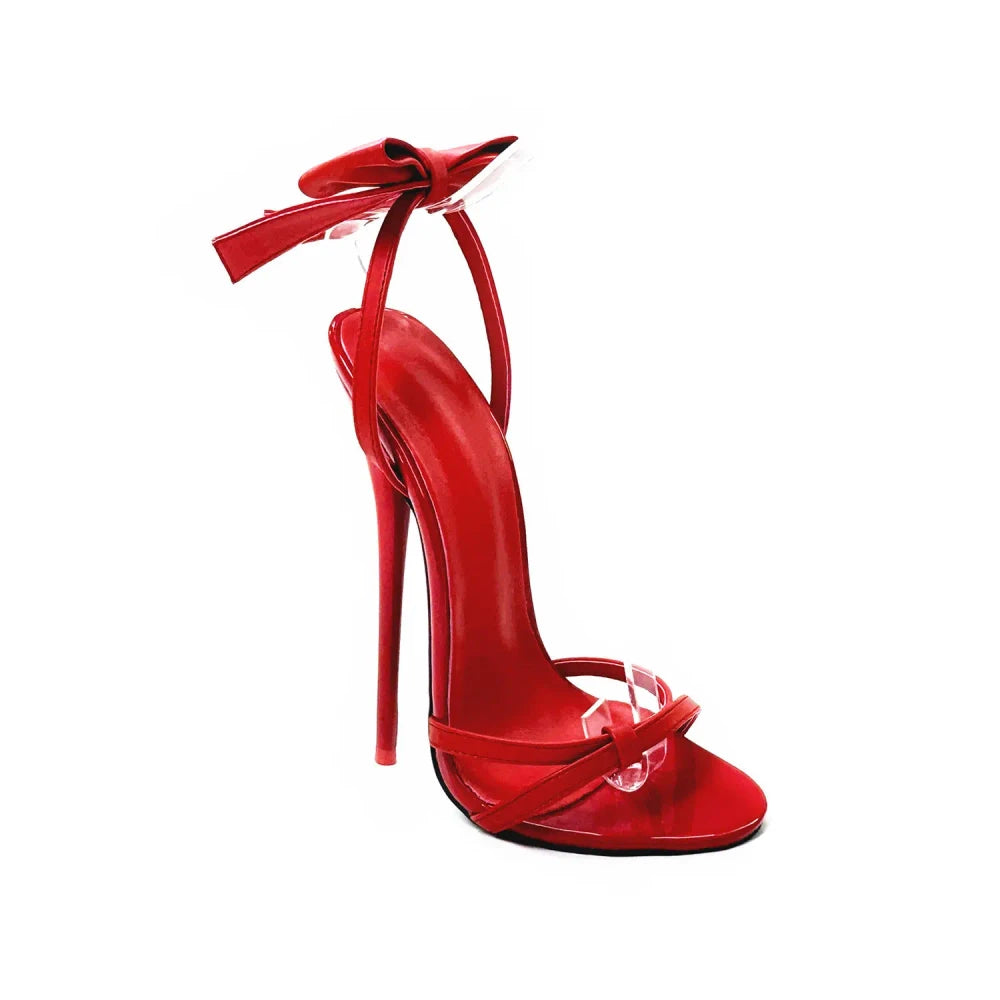 Butterfly Bow High Heeled Sandals