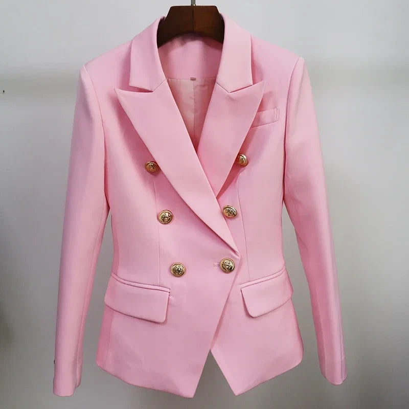 Slim Double Breasted Blazer