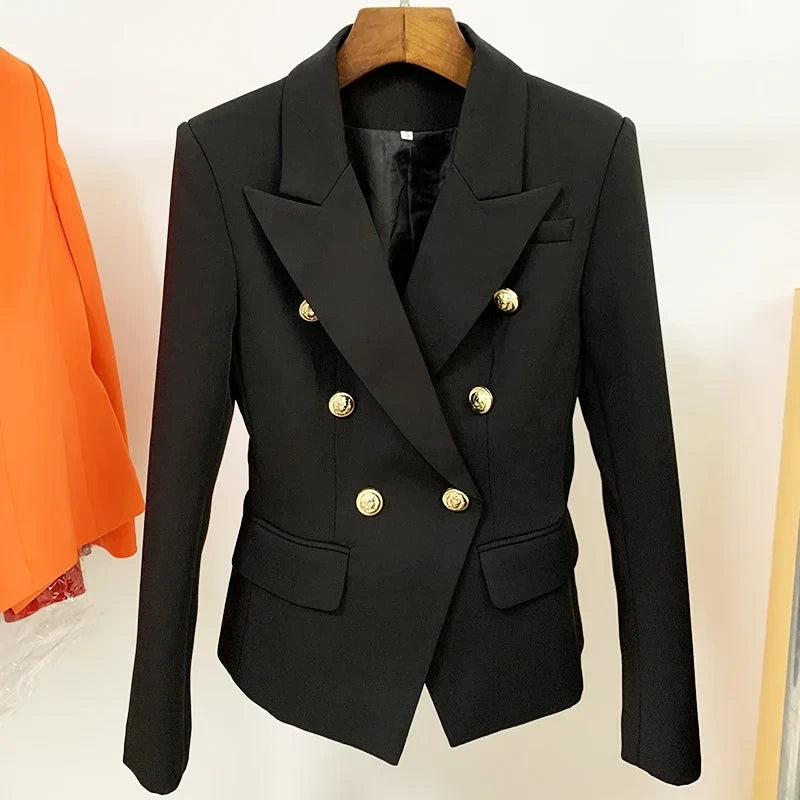 Slim Double Breasted Blazer