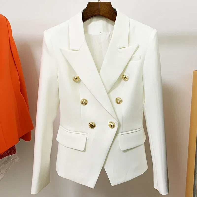 Slim Double Breasted Blazer