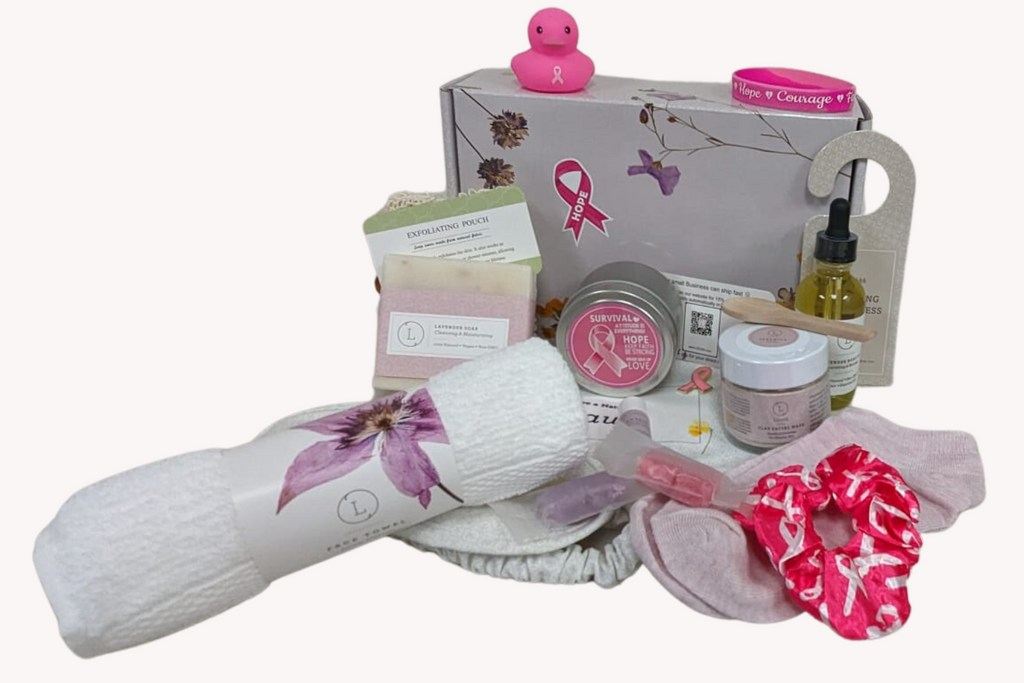 Breast cancer Awareness Gift Box - Hope for a warrior / a survivor