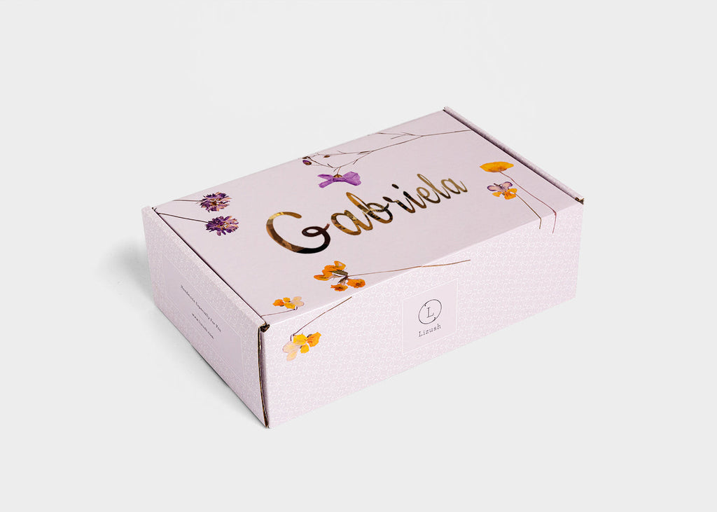 Lavender bath and body set, Natural skincare appreciation gift box